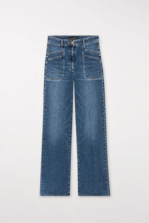 Hosen | Denim-LUISA CERANO Authentic-Vintage-Denim denim blue