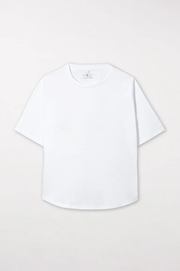 Business Studio-LUISA CERANO Basic-T-Shirt white