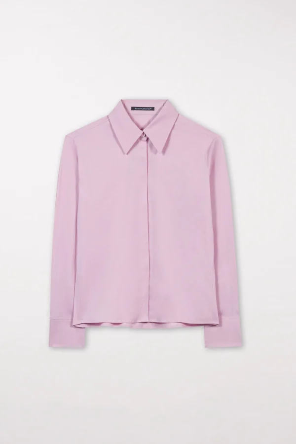Blusen-LUISA CERANO Baumwoll-Hemdbluse
