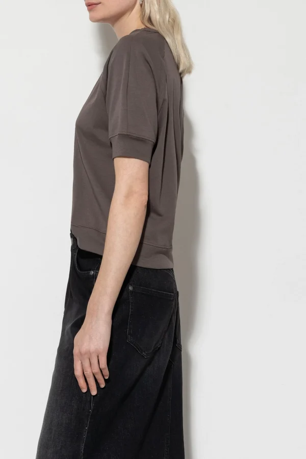 Shirts & Tops-LUISA CERANO Baumwoll-Shirt taupe