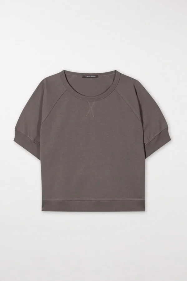 Shirts & Tops-LUISA CERANO Baumwoll-Shirt taupe