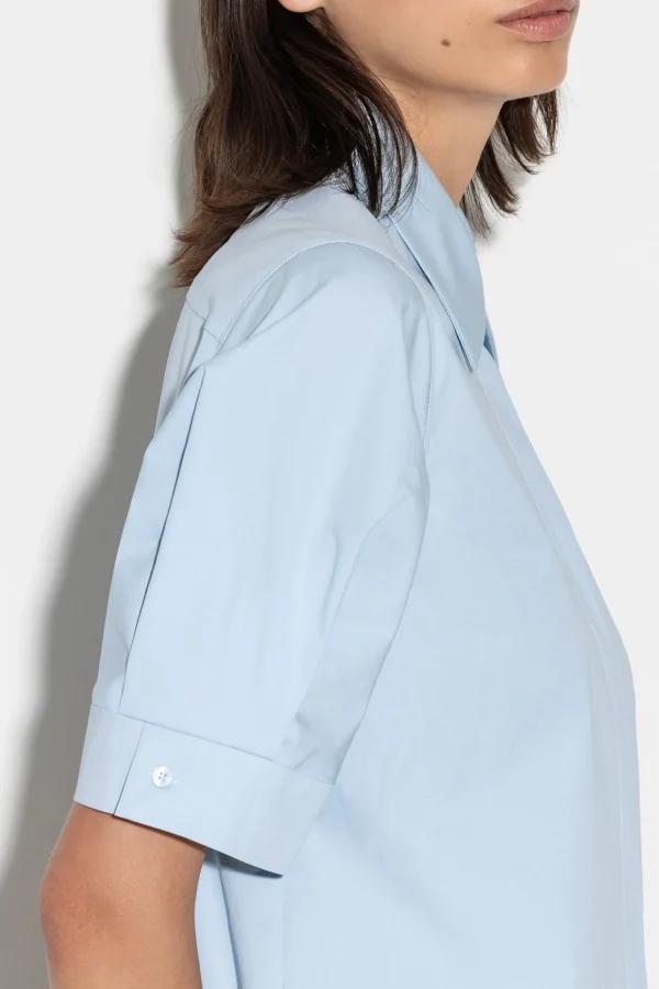 Blusen-LUISA CERANO Bluse Aus Gabardine-Stretch