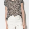 Shirts & Tops | Blusen-LUISA CERANO Blusenshirt Mit Animal-Print multi