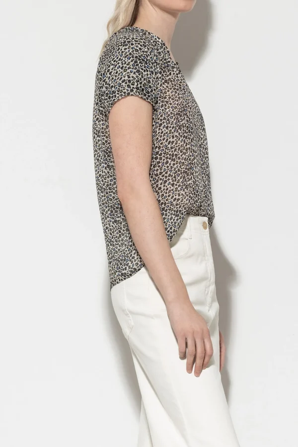 Shirts & Tops | Blusen-LUISA CERANO Blusenshirt Mit Animal-Print multi