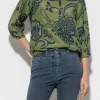 Blusen-LUISA CERANO Blusentop Mit Flower-Print multi