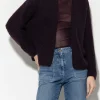 Strick-LUISA CERANO Cardigan Aus Alpaka-Mix