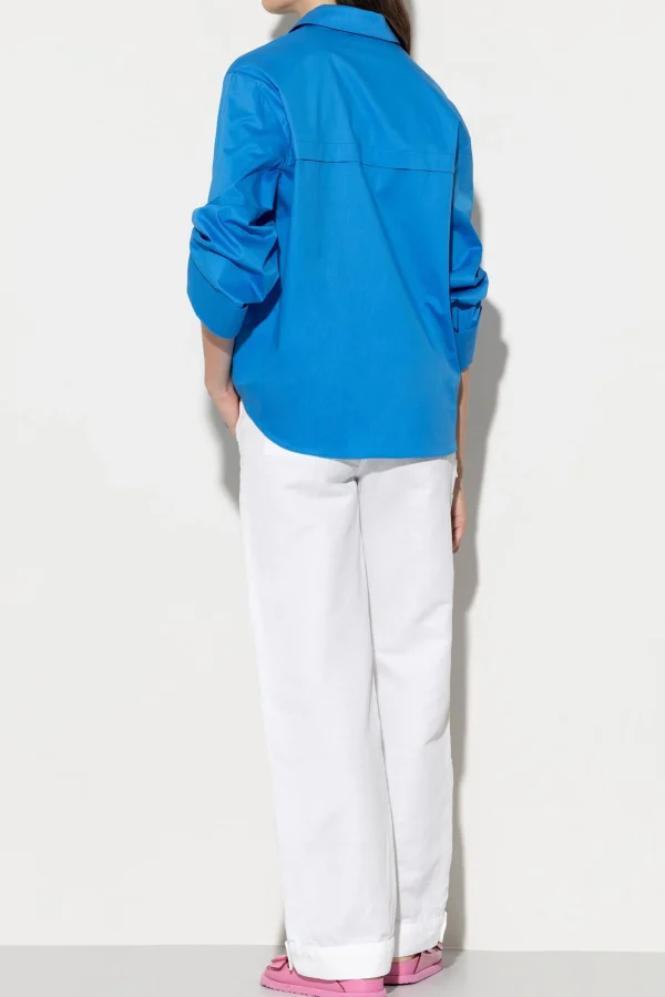 Hosen-LUISA CERANO Cargo-Pants Aus Leinen-Mix