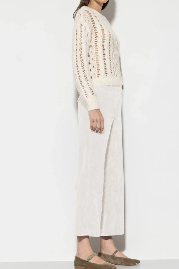 Hosen-LUISA CERANO Cord-Wideleg-Pants