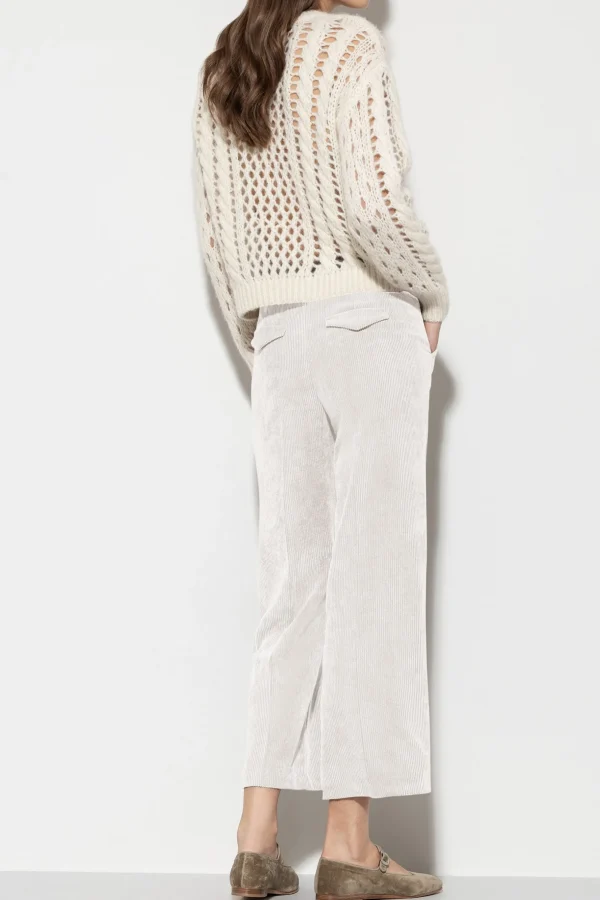 Hosen-LUISA CERANO Cord-Wideleg-Pants