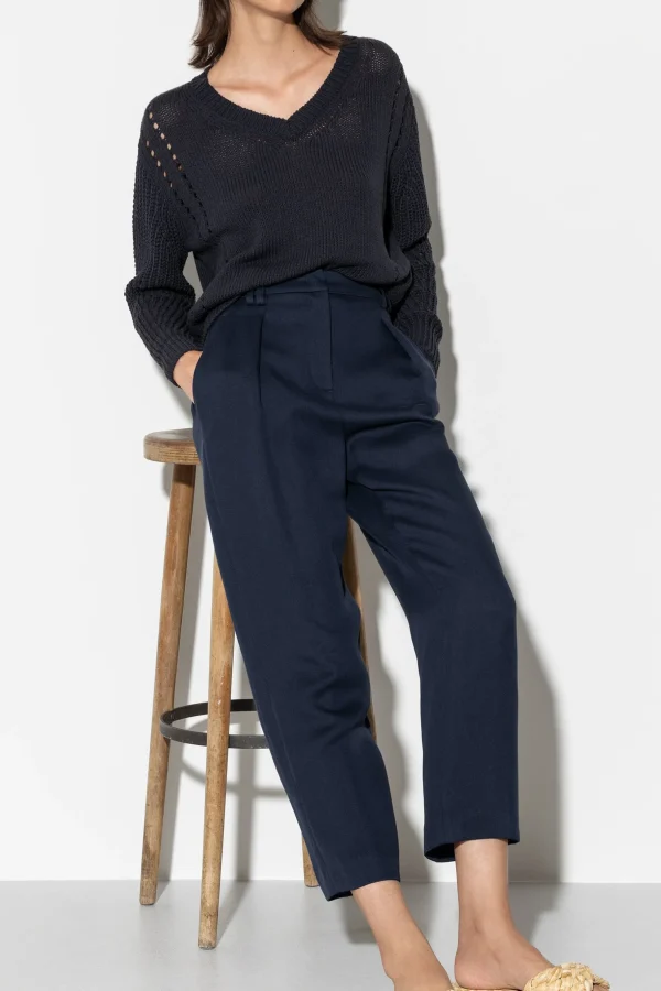 Hosen | Sets-LUISA CERANO Gabardine-Tapered-Pants