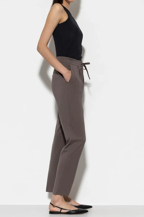 Sets | Hosen-LUISA CERANO Joggpants Aus Punto-Milano taupe