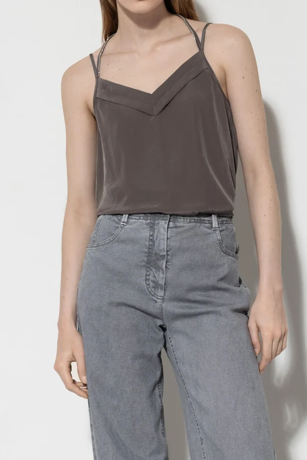 Shirts & Tops-LUISA CERANO Neckholder-Top