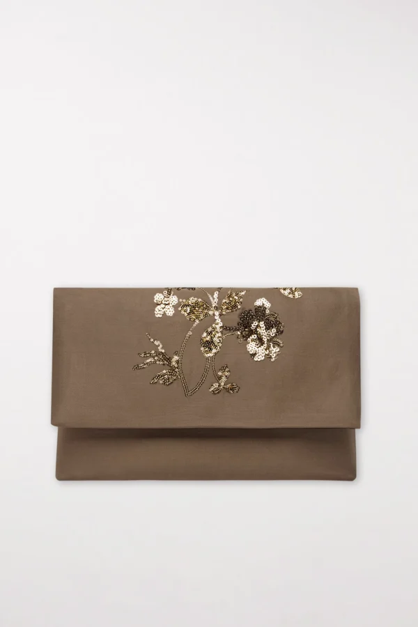 Accessoires-LUISA CERANO Pailletten-Clutch