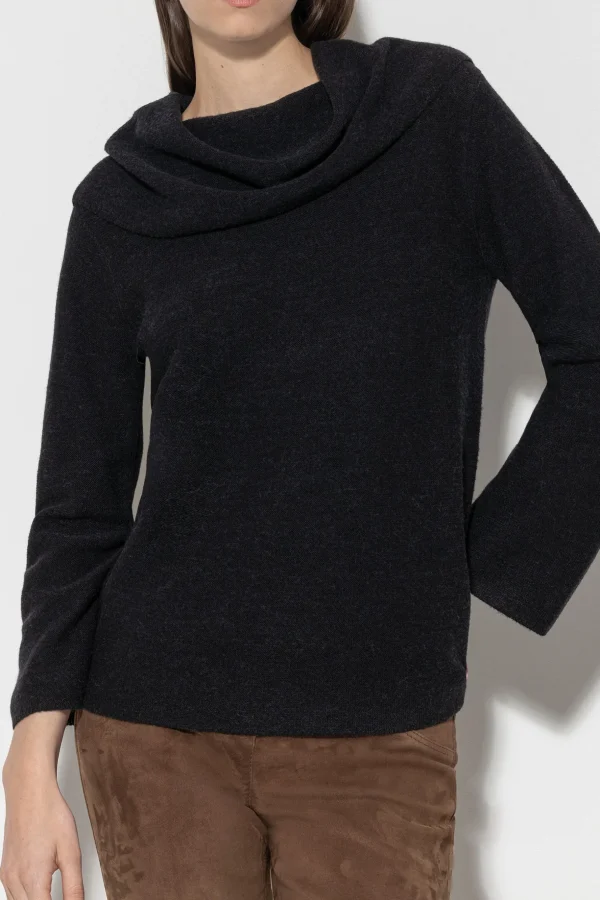 Strick-LUISA CERANO Pullover Mit Schalkragen