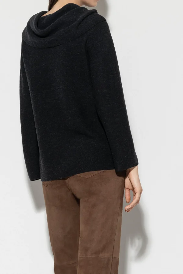 Strick-LUISA CERANO Pullover Mit Schalkragen