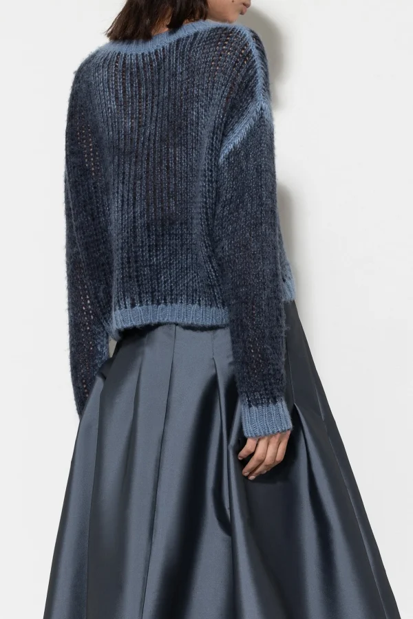 Strick-LUISA CERANO Pullover Mit Spray-Effekt smoky blue / greyish blue