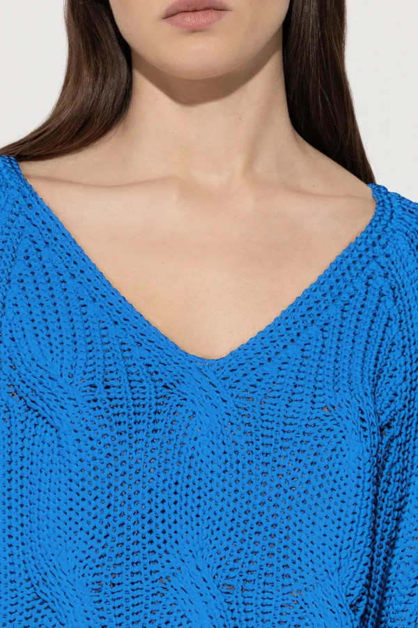 Strick-LUISA CERANO Pullover Mit Zopfmuster