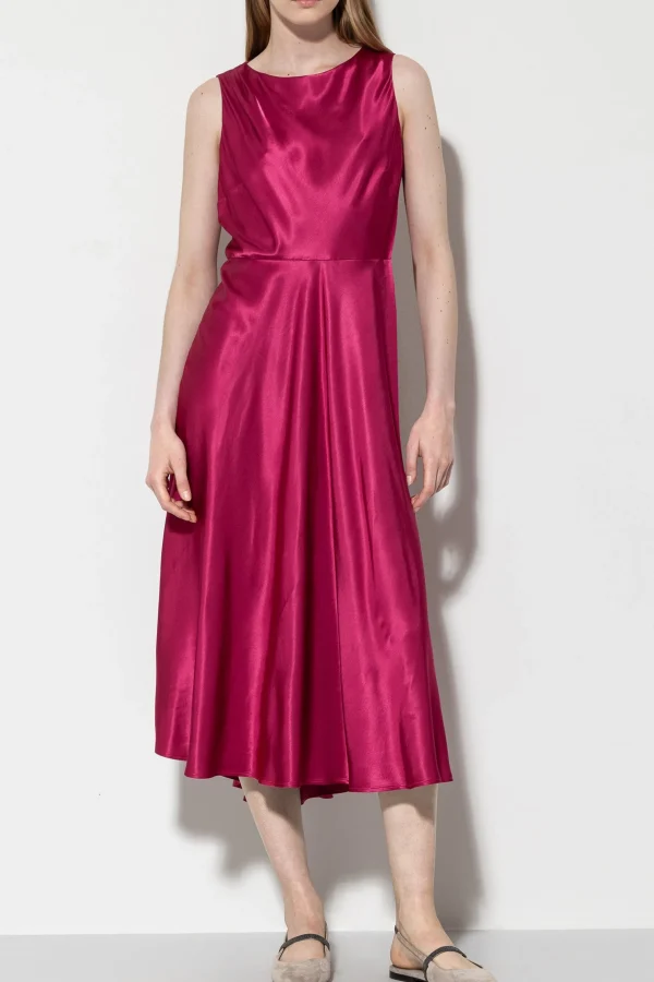 Kleider-LUISA CERANO Satin-Kleid