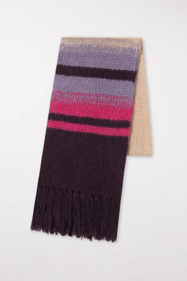 Accessoires-LUISA CERANO Schal Mit Fancy-Stripe multi