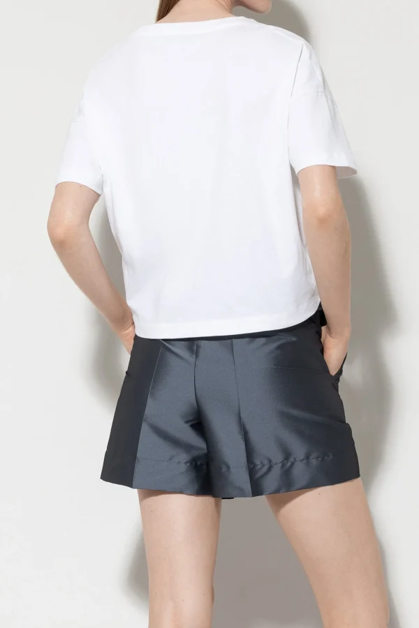 Shirts & Tops-LUISA CERANO T-Shirt Mit Print-Motiv white