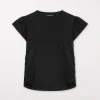 Shirts & Tops-LUISA CERANO T-Shirt Mit Smok-Effekten