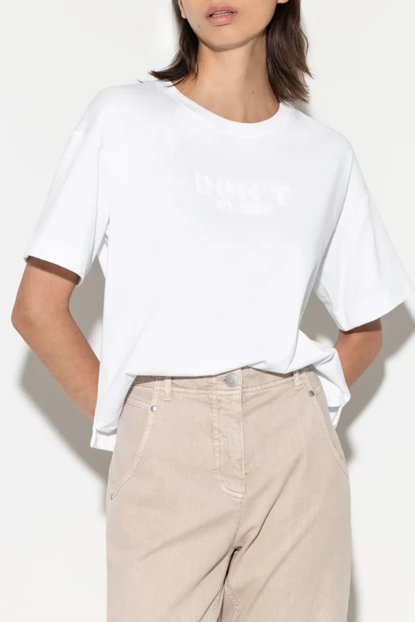 Shirts & Tops-LUISA CERANO T-Shirt Mit Stickerei