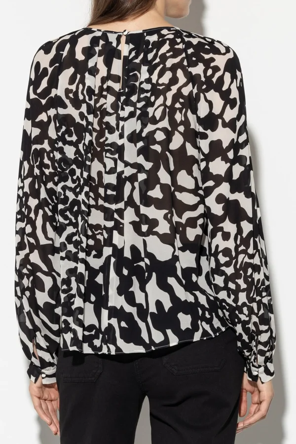 Blusen-LUISA CERANO Tunikabluse Mit Animal-Print the animal camouflage print