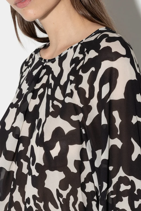 Blusen-LUISA CERANO Tunikabluse Mit Animal-Print the animal camouflage print