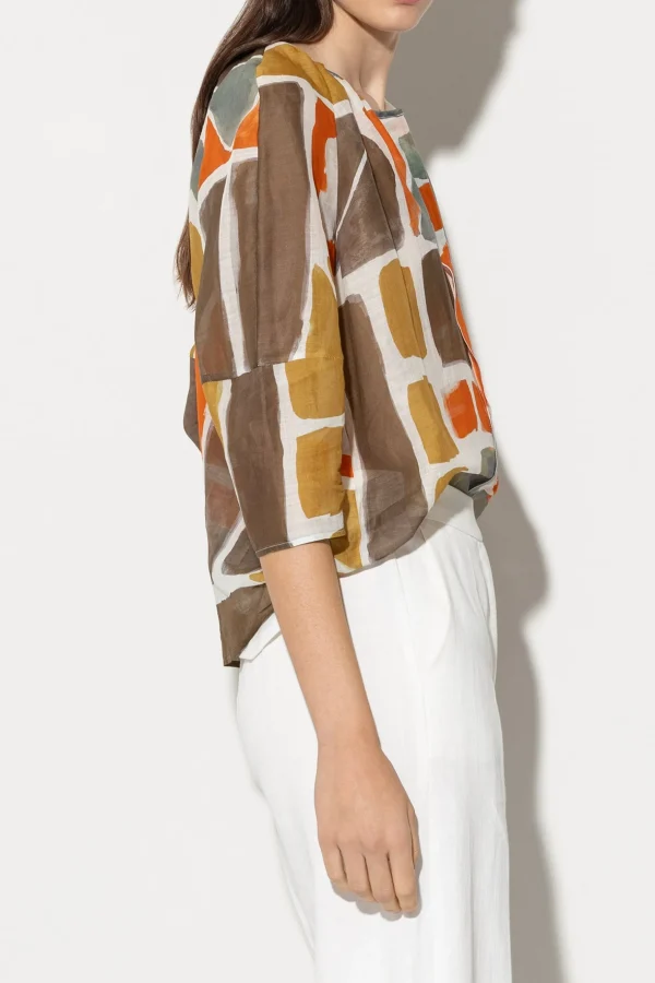 Blusen-LUISA CERANO Tunikabluse Mit Ethnic-Print