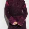 Strick-LUISA CERANO Turtleneck Mit Spray-Effekt burgundy / ultra pink