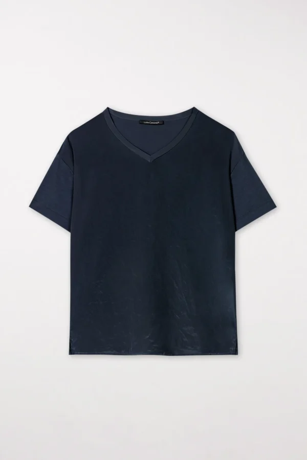 Shirts & Tops-LUISA CERANO V-Neck-Shirt