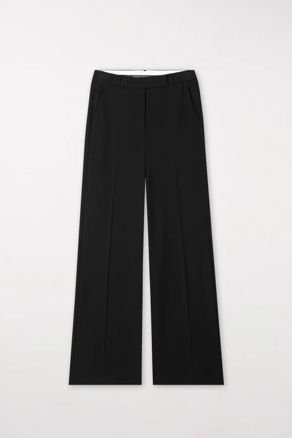 Sets | Hosen-LUISA CERANO Wideleg-Pants black