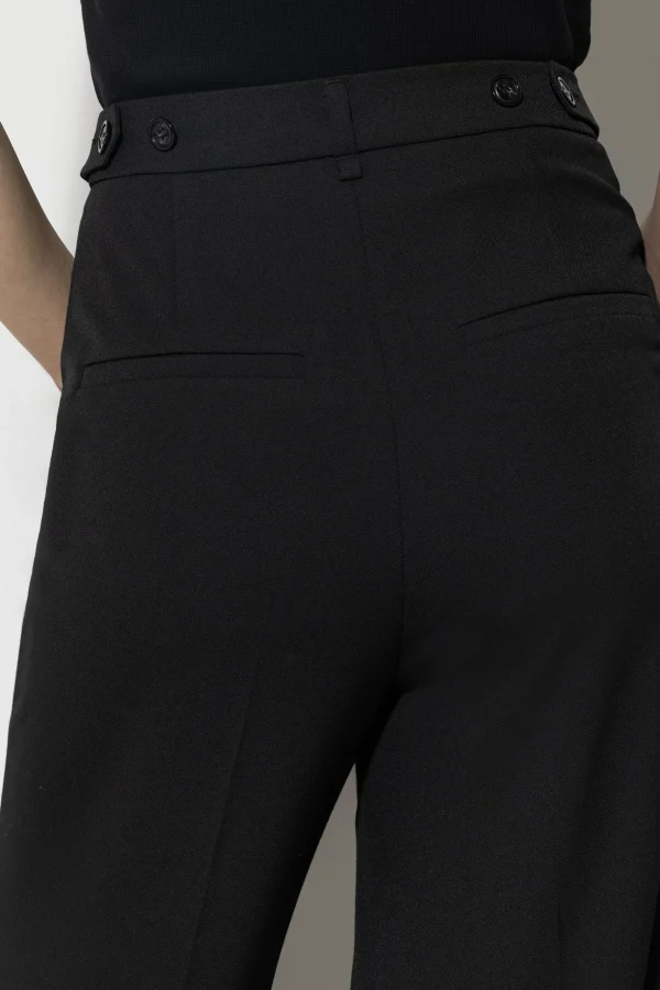 Sets | Hosen-LUISA CERANO Wideleg-Pants black