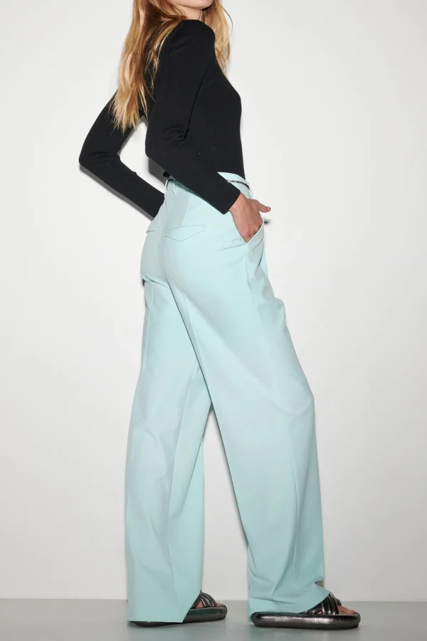 Hosen | Sets-LUISA CERANO Wideleg-Pants Mit Bundfalten