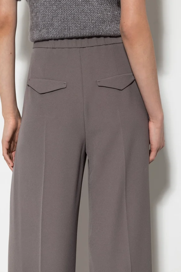 Hosen-LUISA CERANO Wideleg-Pants Mit Bundfalten