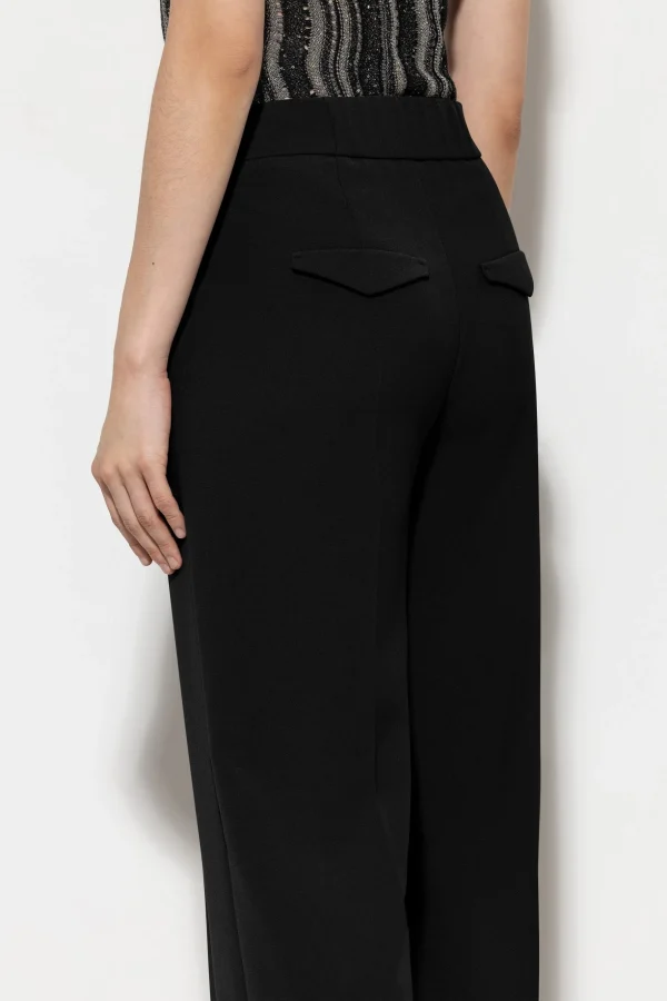 Hosen-LUISA CERANO Wideleg-Pants Mit Bundfalten